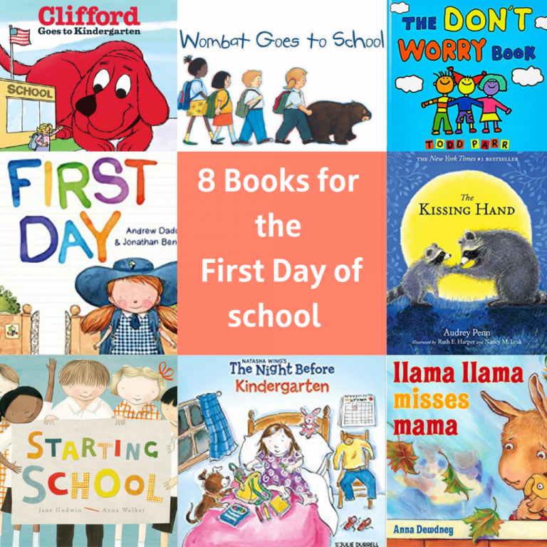 8 Books to Help your Kids with their First Day of School