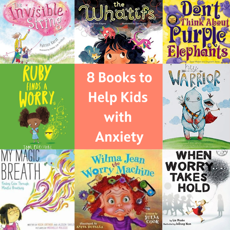 8 Books to Help Kids Manage Anxiety