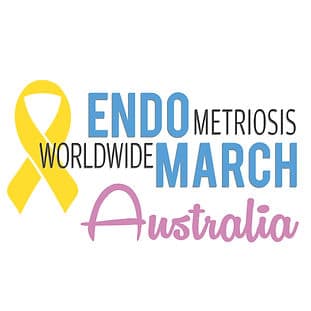 Endometriosis worldwide March awareness logo