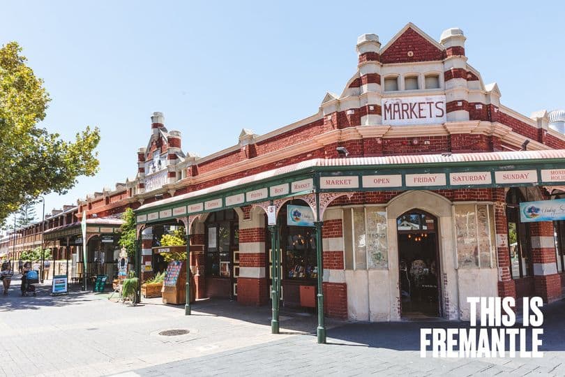 Fremantle markets front entrance