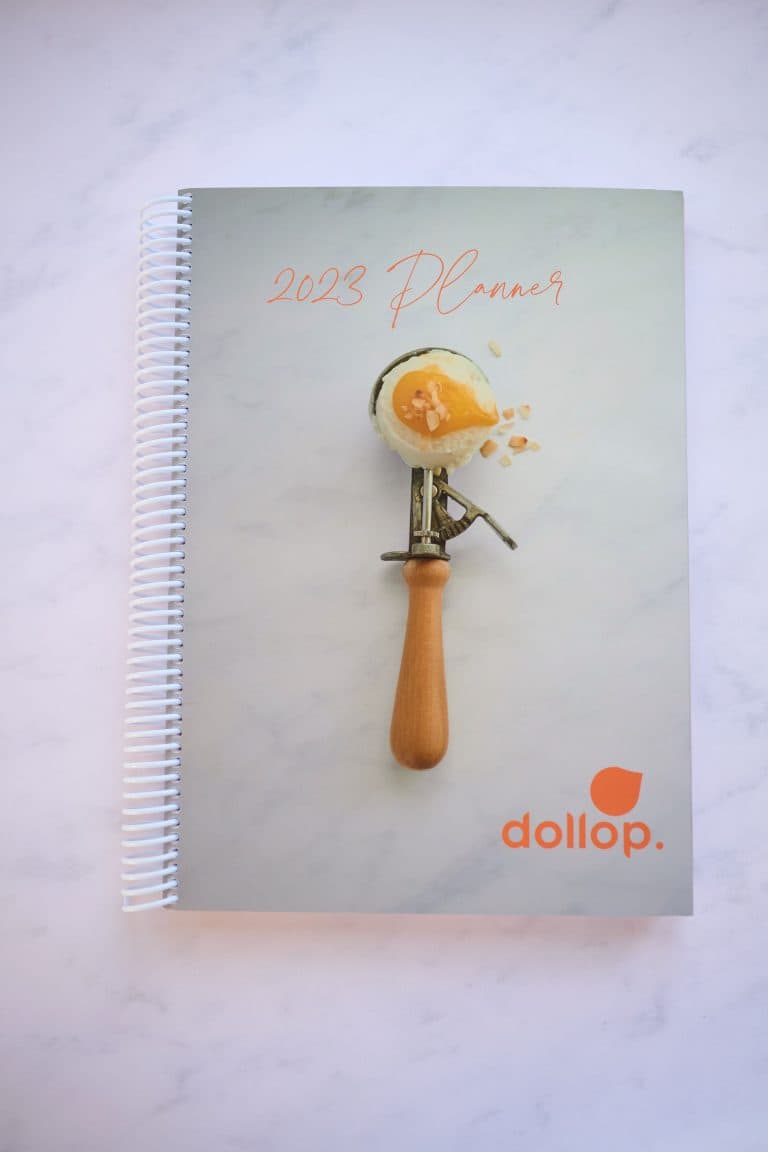 Meet the 2023 Dollop Planner – the ultimate meal planner to help ease the mental load